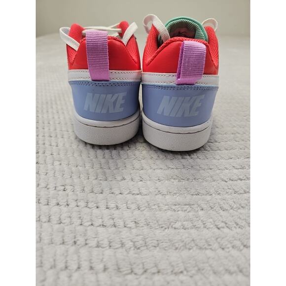 Nike Shoes Youth Size 5.5 Court Borough Low Recraft Cobalt Bliss Sneaker - Picture 4 of 10